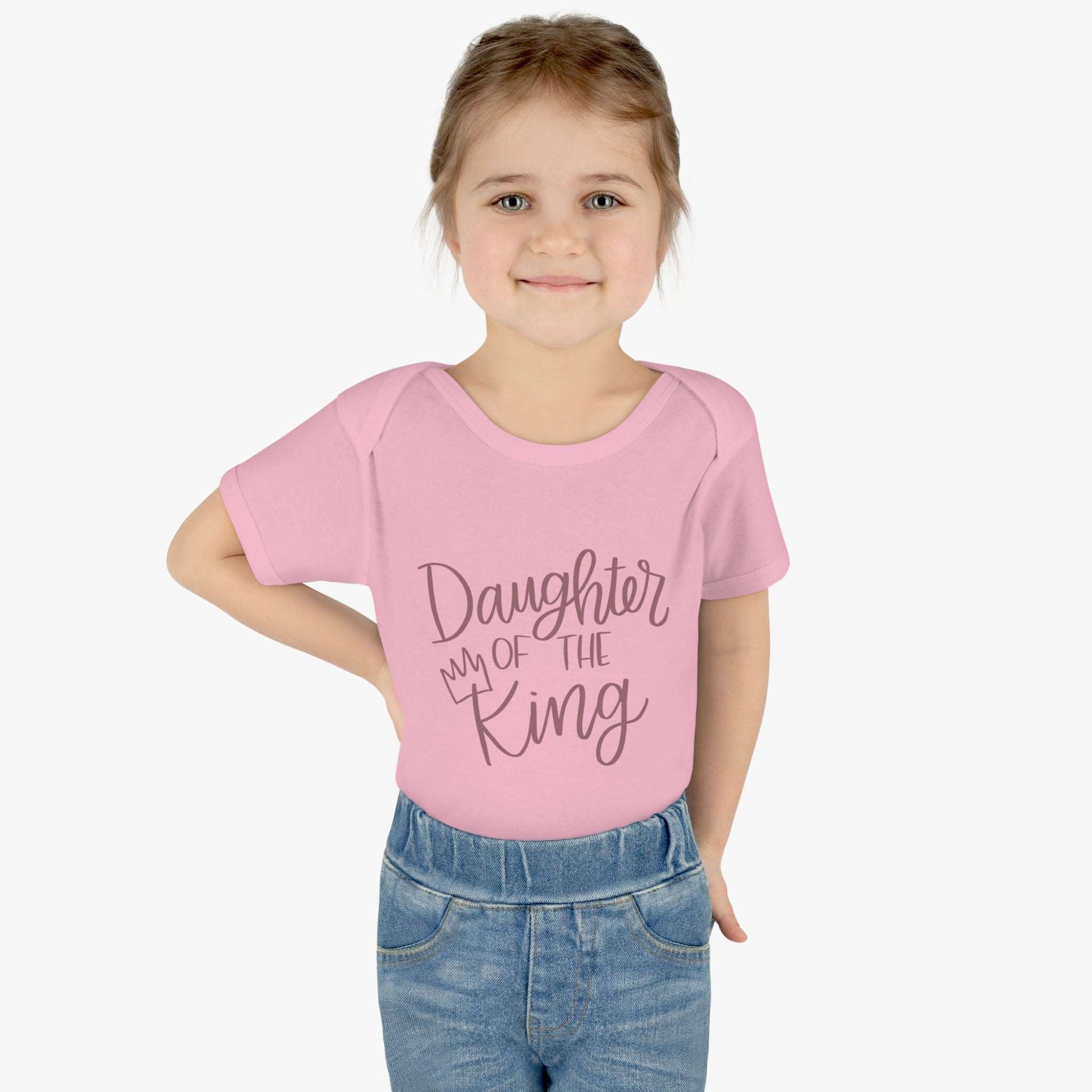 Daughter of the King Infant Body Suit - Friends of the Faith