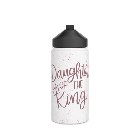 Daughter of the King Stainless Steel Water Bottle - Friends of the Faith