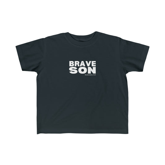 Brave Son Toddler Jersey Tee - Friends of the Faith