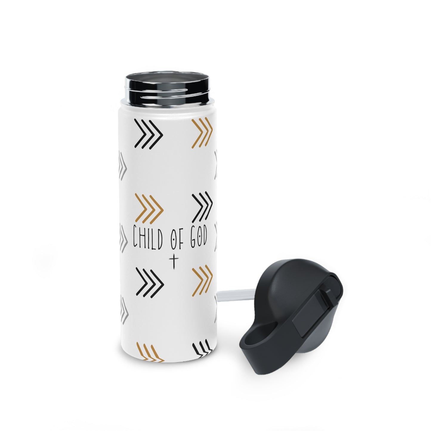 Boy's Child of God Stainless Steel Water Bottle - Friends of the Faith