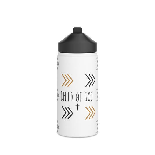 Boy's Child of God Stainless Steel Water Bottle - Friends of the Faith