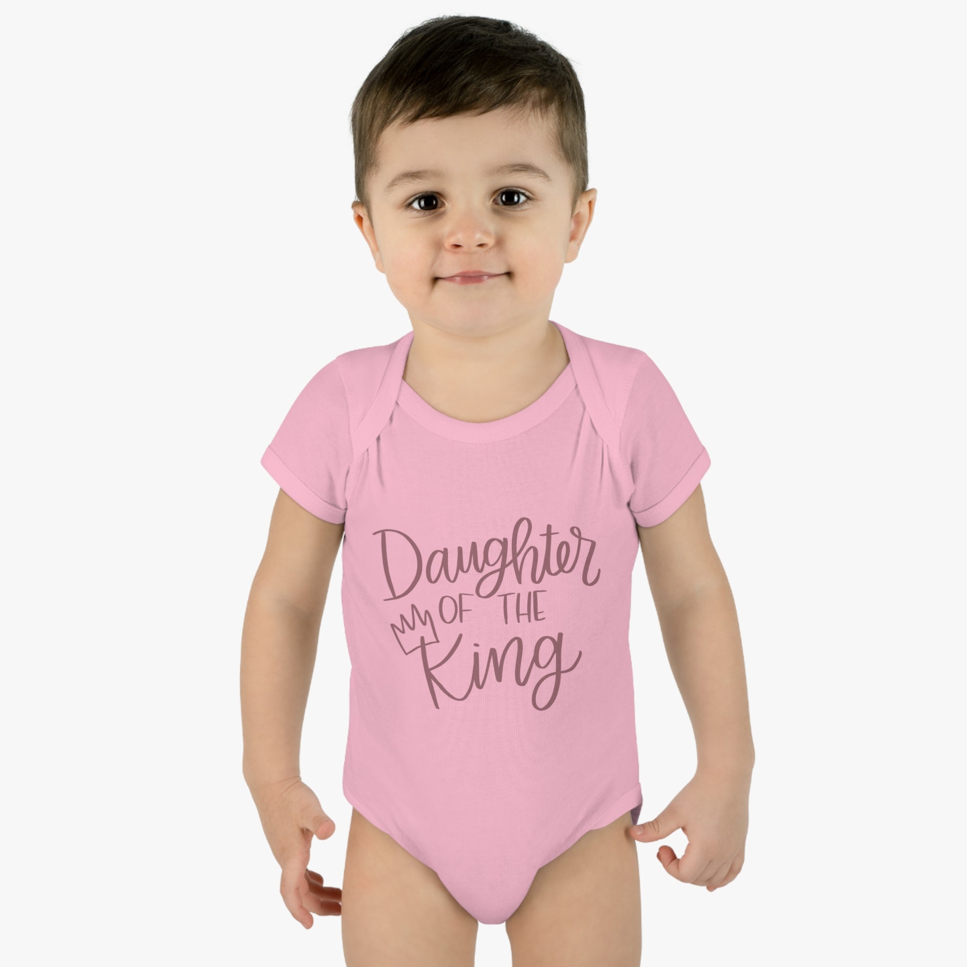 Daughter of the King Infant Body Suit - Friends of the Faith
