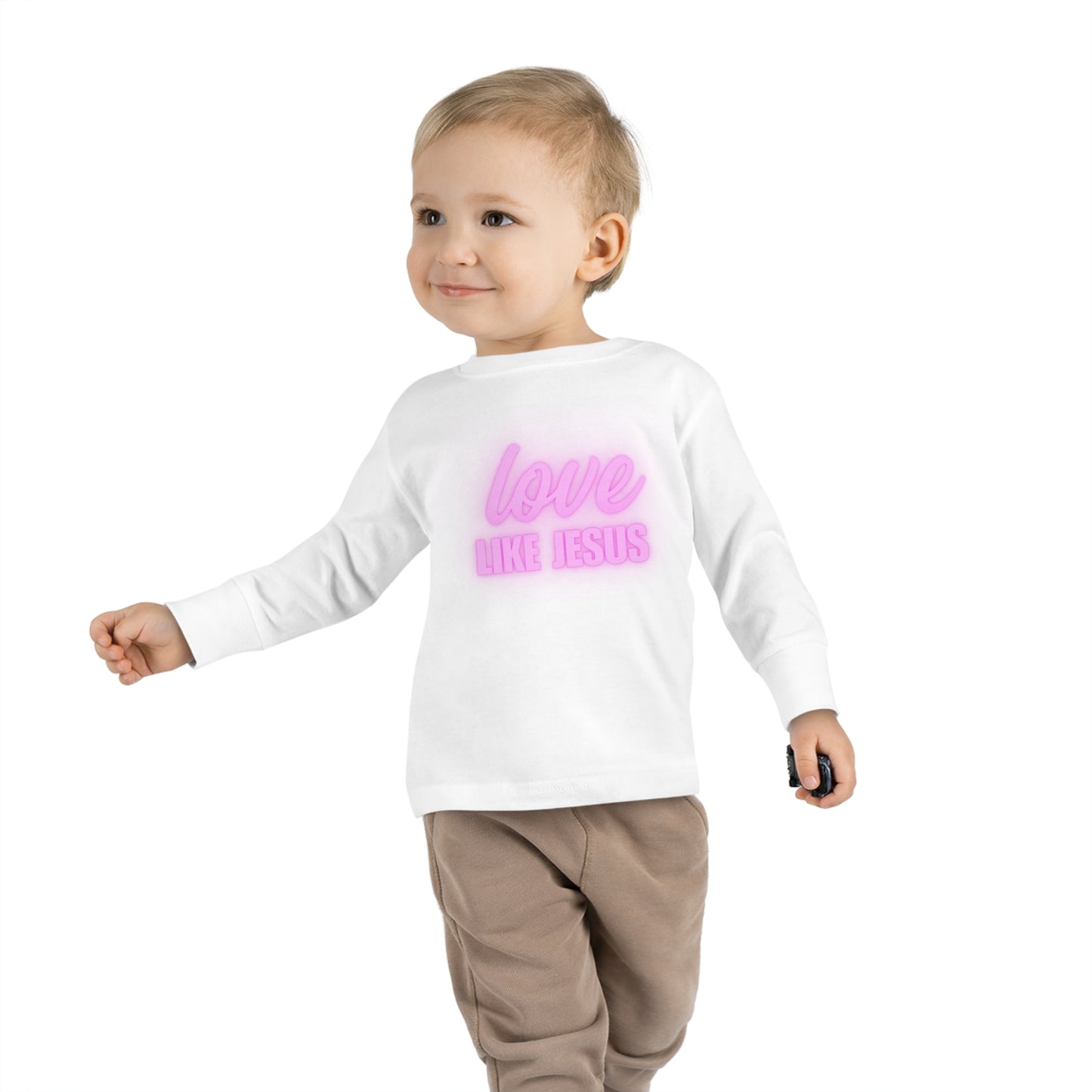 Love Like Jesus Toddler Long Sleeve Tee - Friends of the Faith