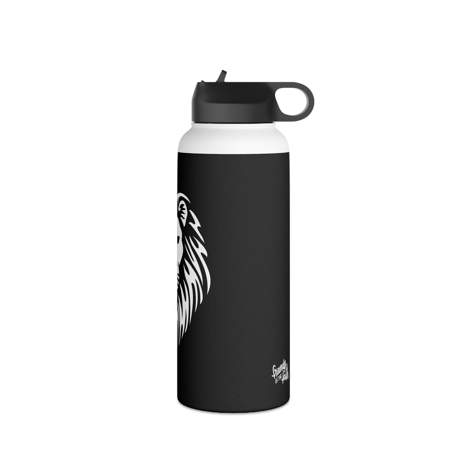Strong & Courageous Stainless Steel Water Bottle - Friends of the Faith