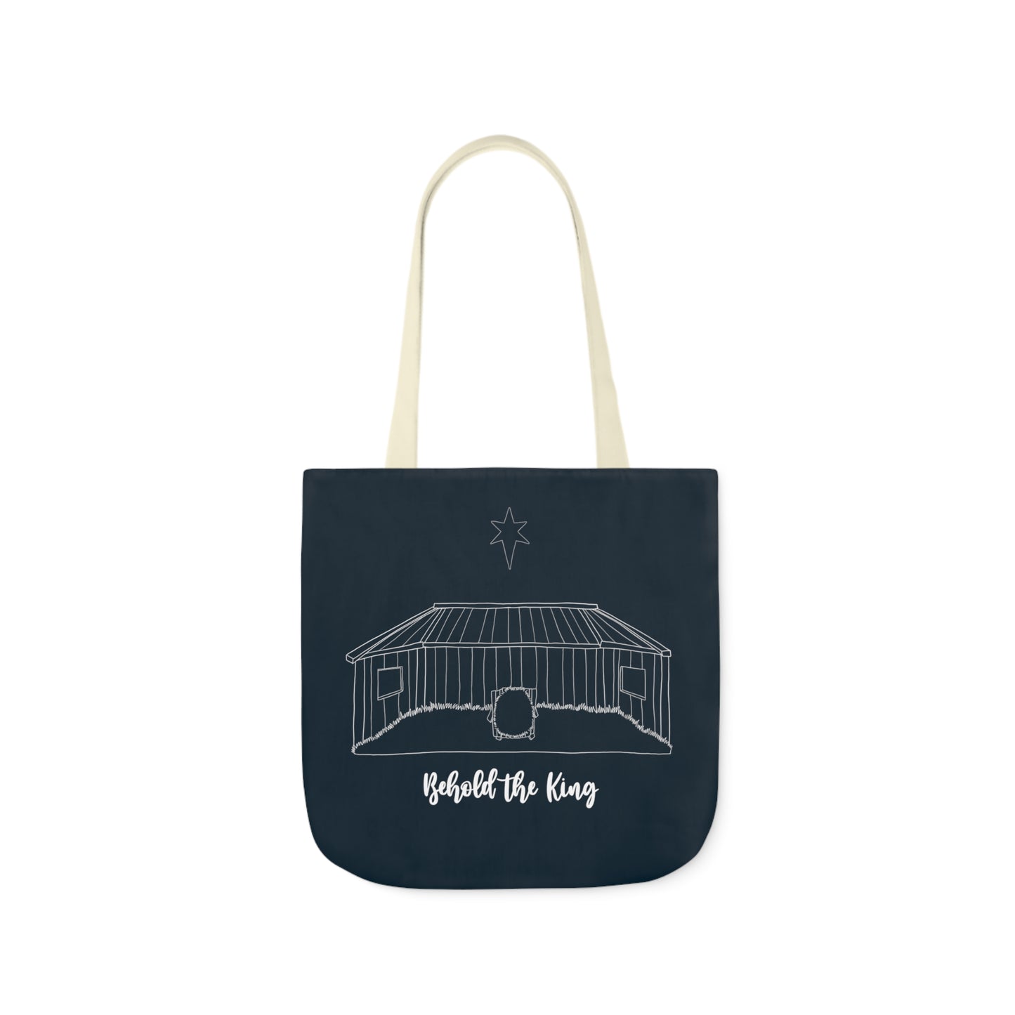 Behold the King Canvas Tote Bag
