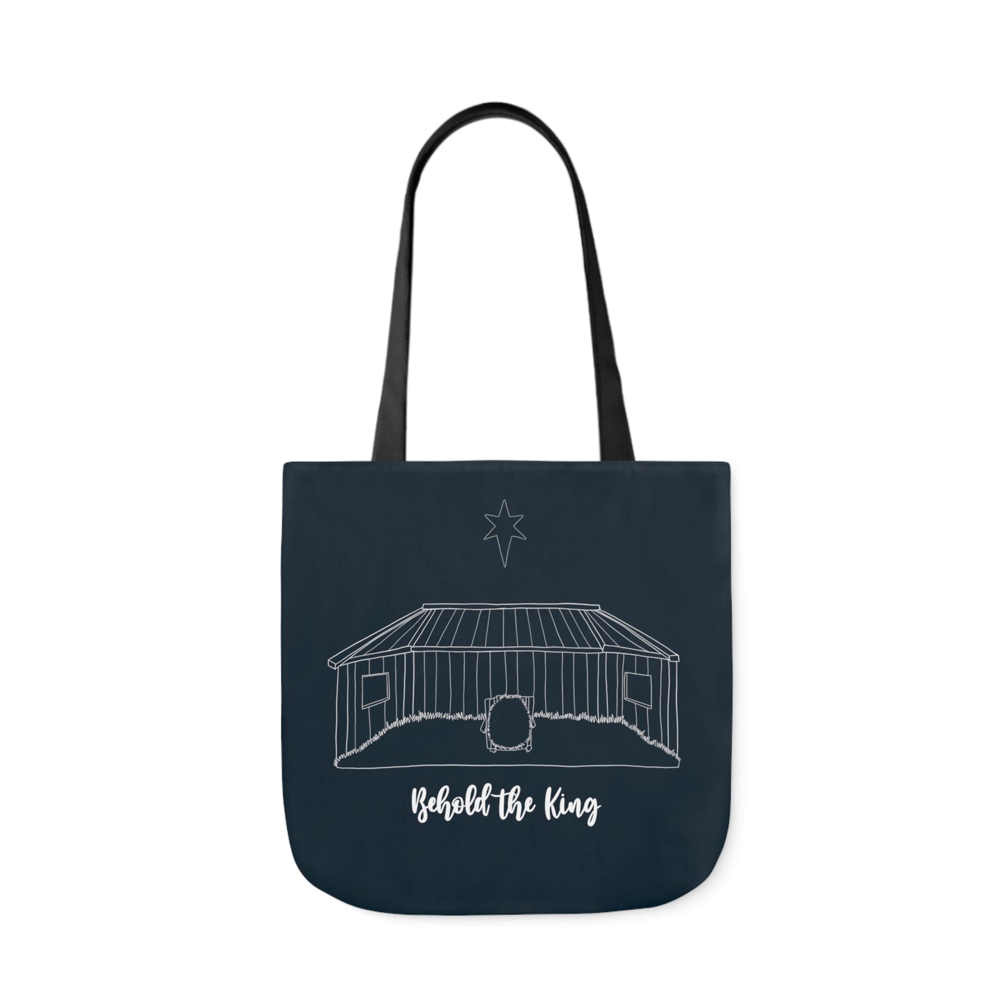 Behold the King Canvas Tote Bag