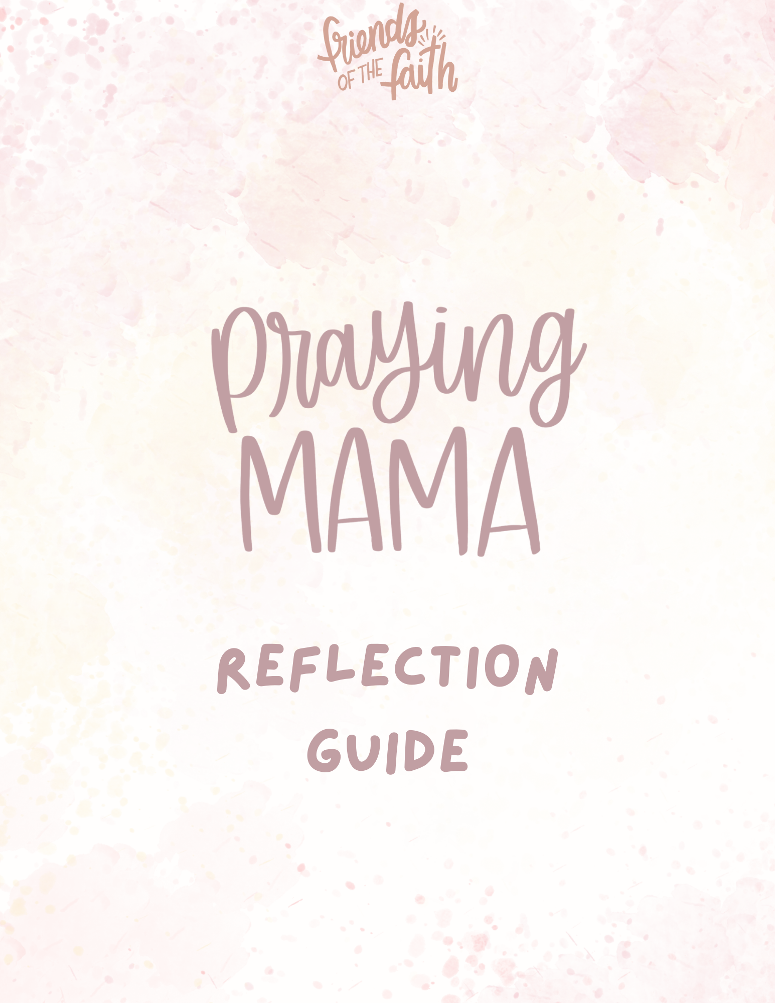 Praying Mama Activity Book - Friends of the Faith