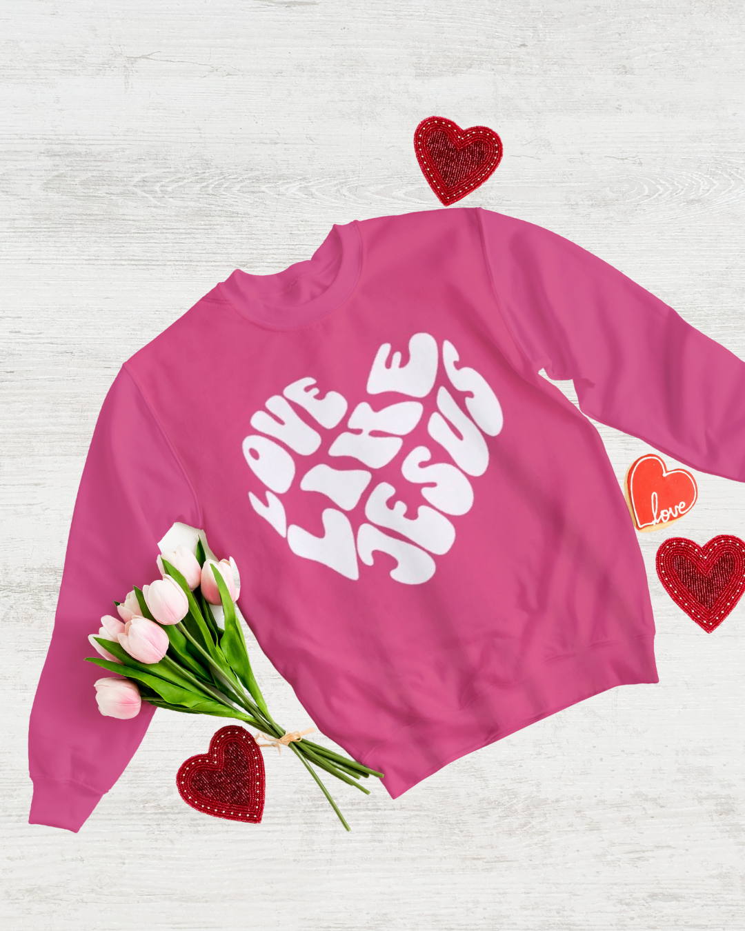 Love Like Jesus Sweatshirt - Friends of the Faith