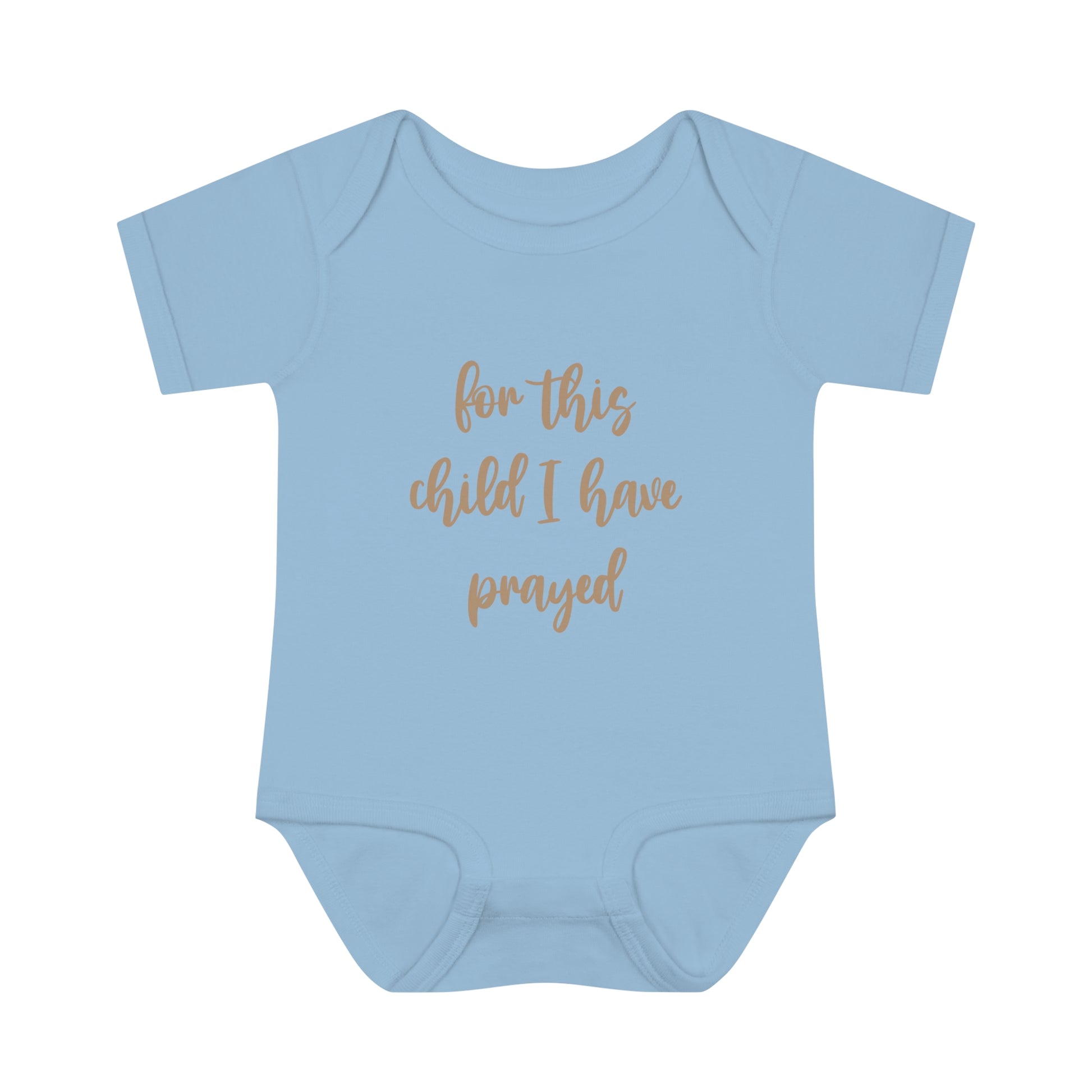 For This Child Infant Body Suit - Friends of the Faith
