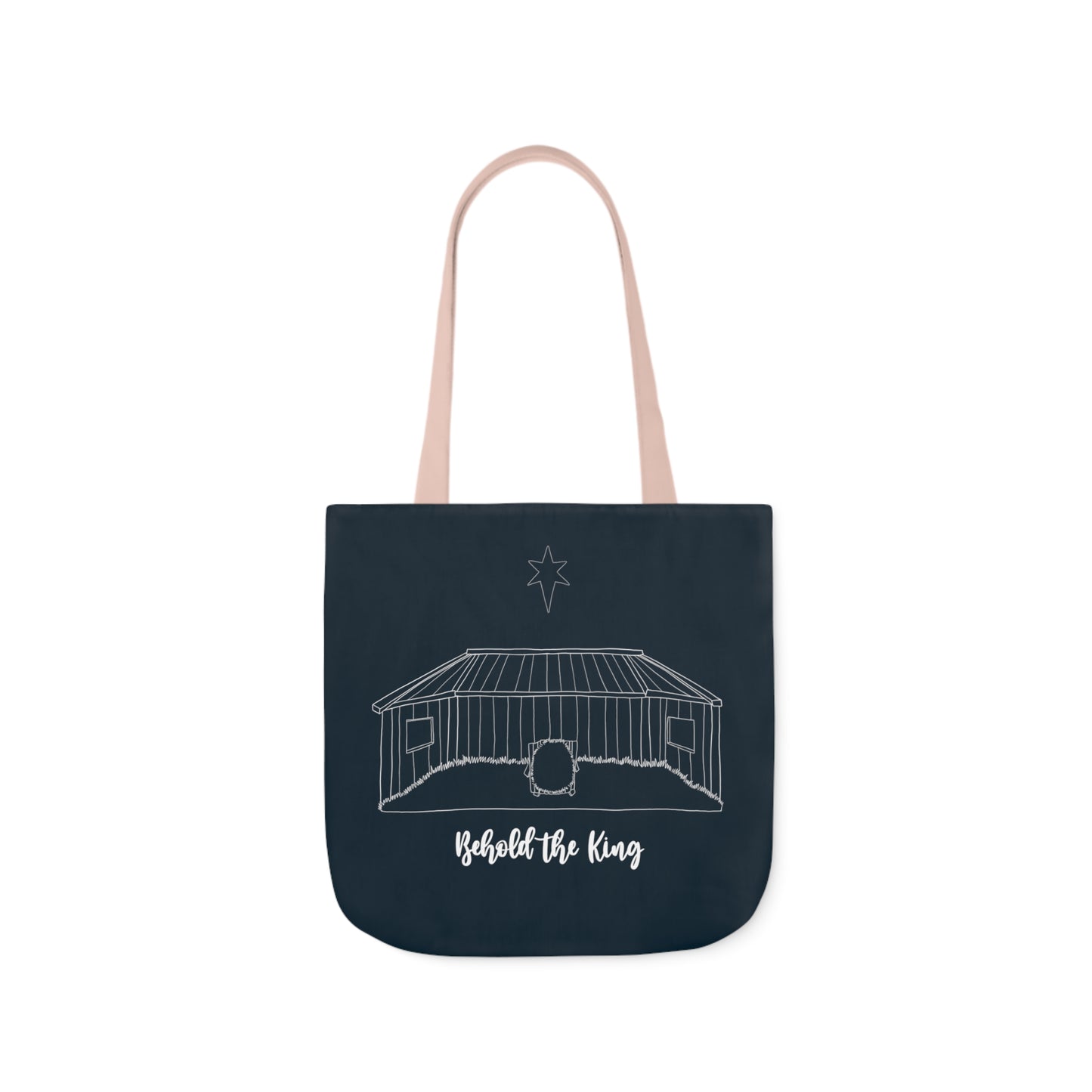 Behold the King Canvas Tote Bag