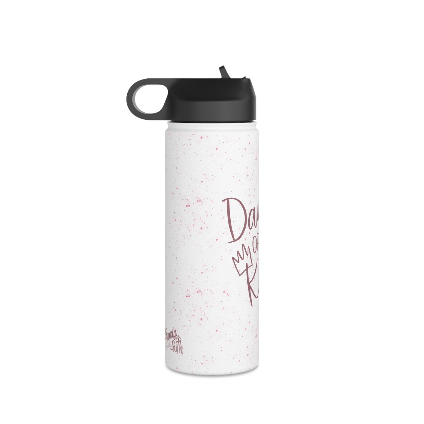 Daughter of the King Stainless Steel Water Bottle - Friends of the Faith