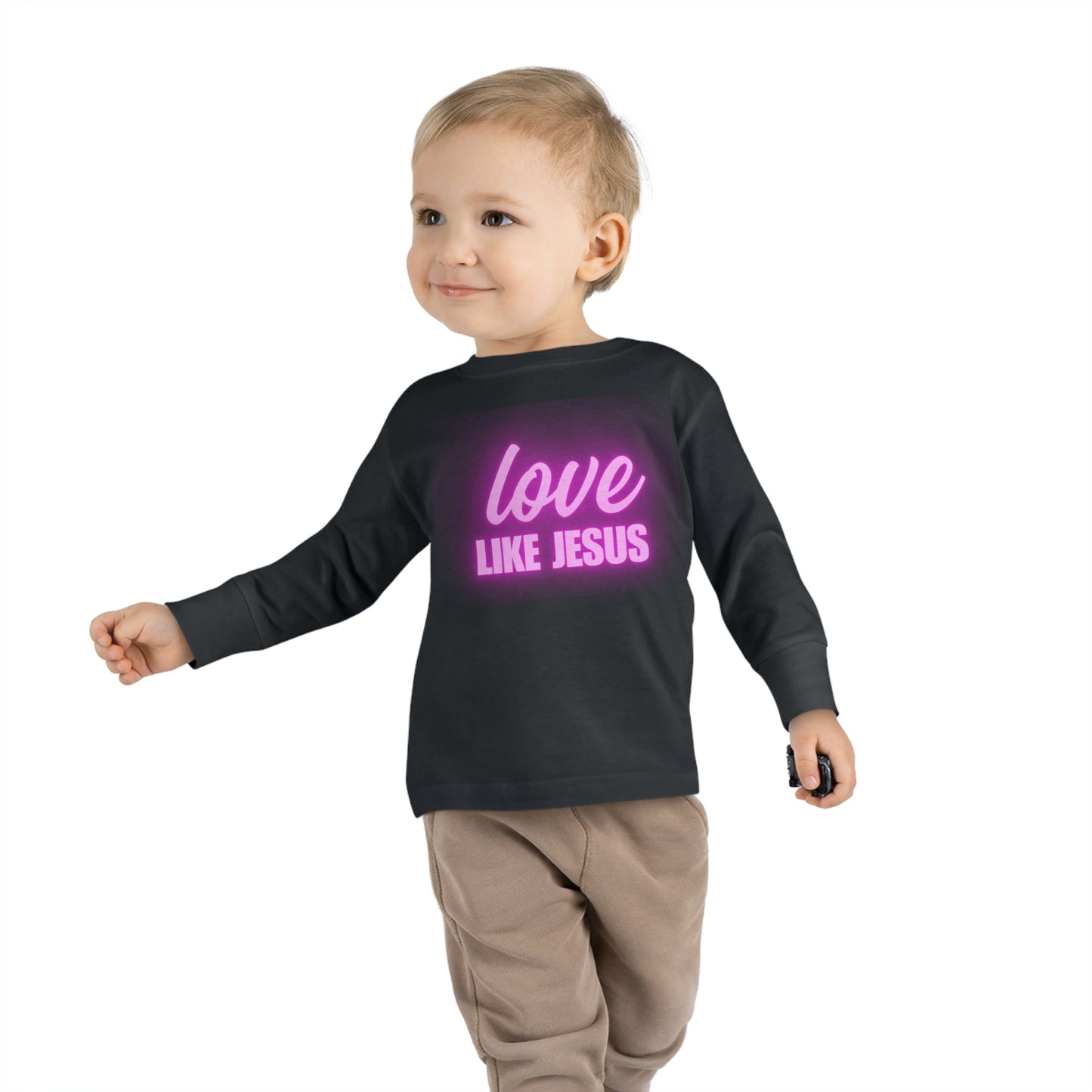 Love Like Jesus Toddler Long Sleeve Tee - Friends of the Faith
