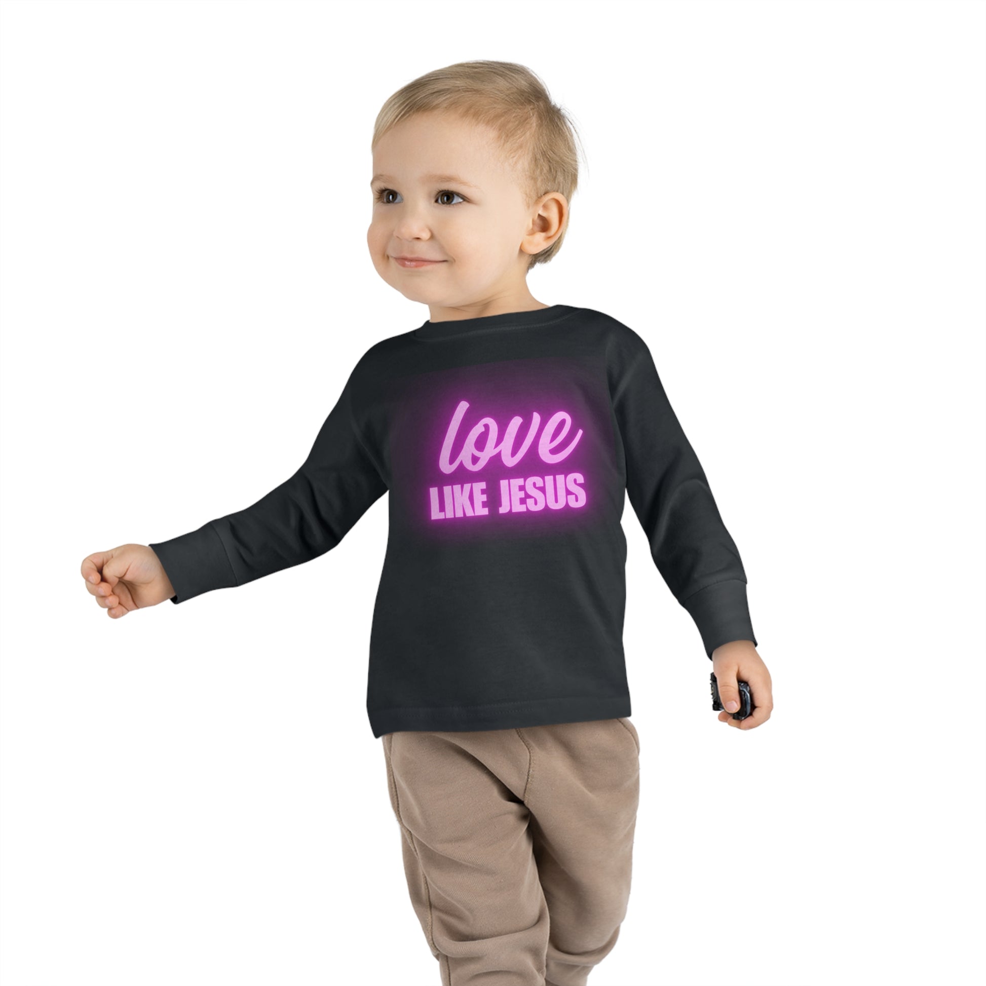 Love Like Jesus Toddler Long Sleeve Tee - Friends of the Faith