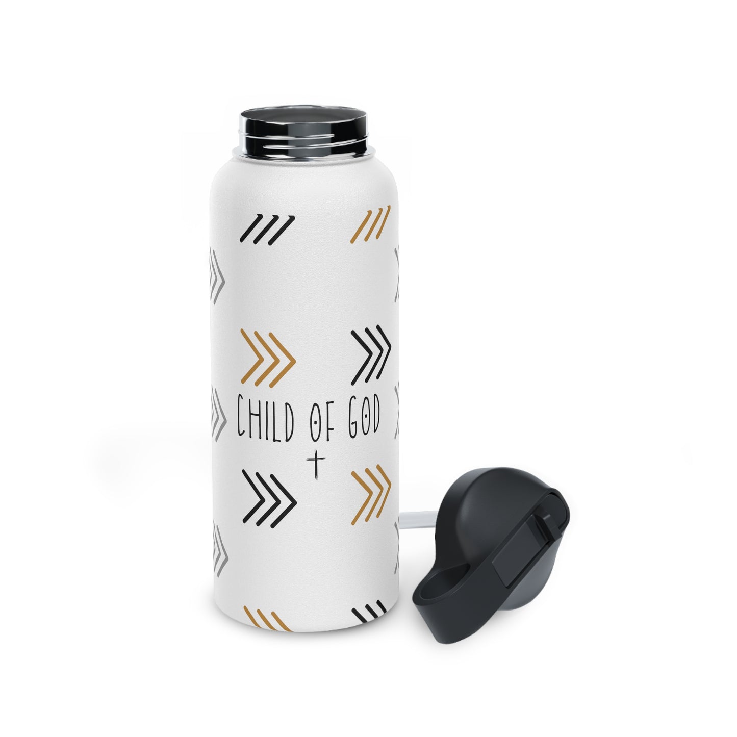 Boy's Child of God Stainless Steel Water Bottle - Friends of the Faith