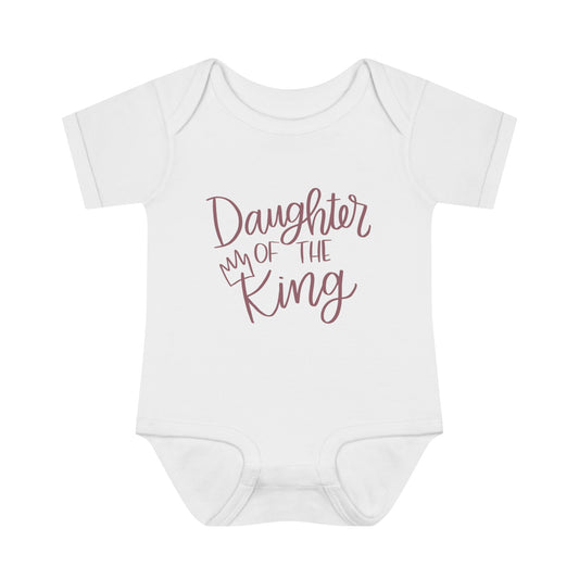 Daughter of the King Infant Body Suit - Friends of the Faith