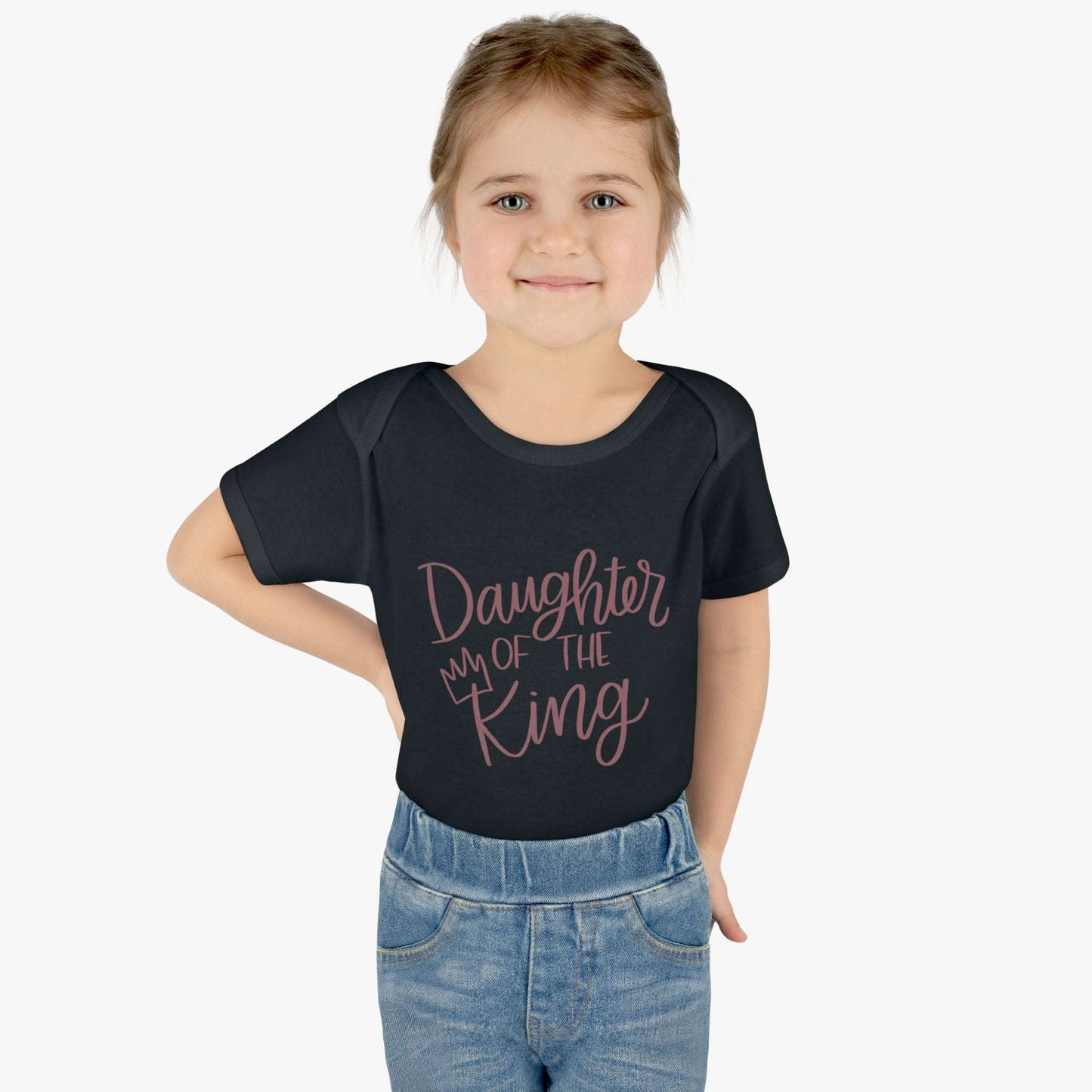 Daughter of the King Infant Body Suit - Friends of the Faith