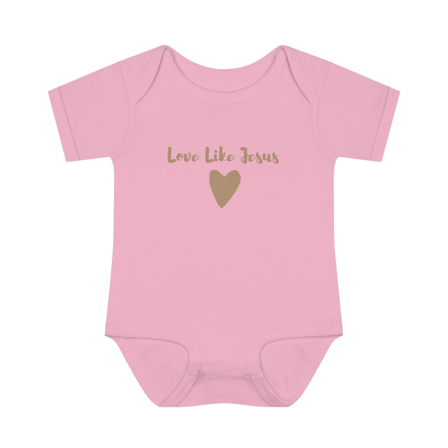 Love Like Jesus Heart Infant Body Suit - Friends of the Faith