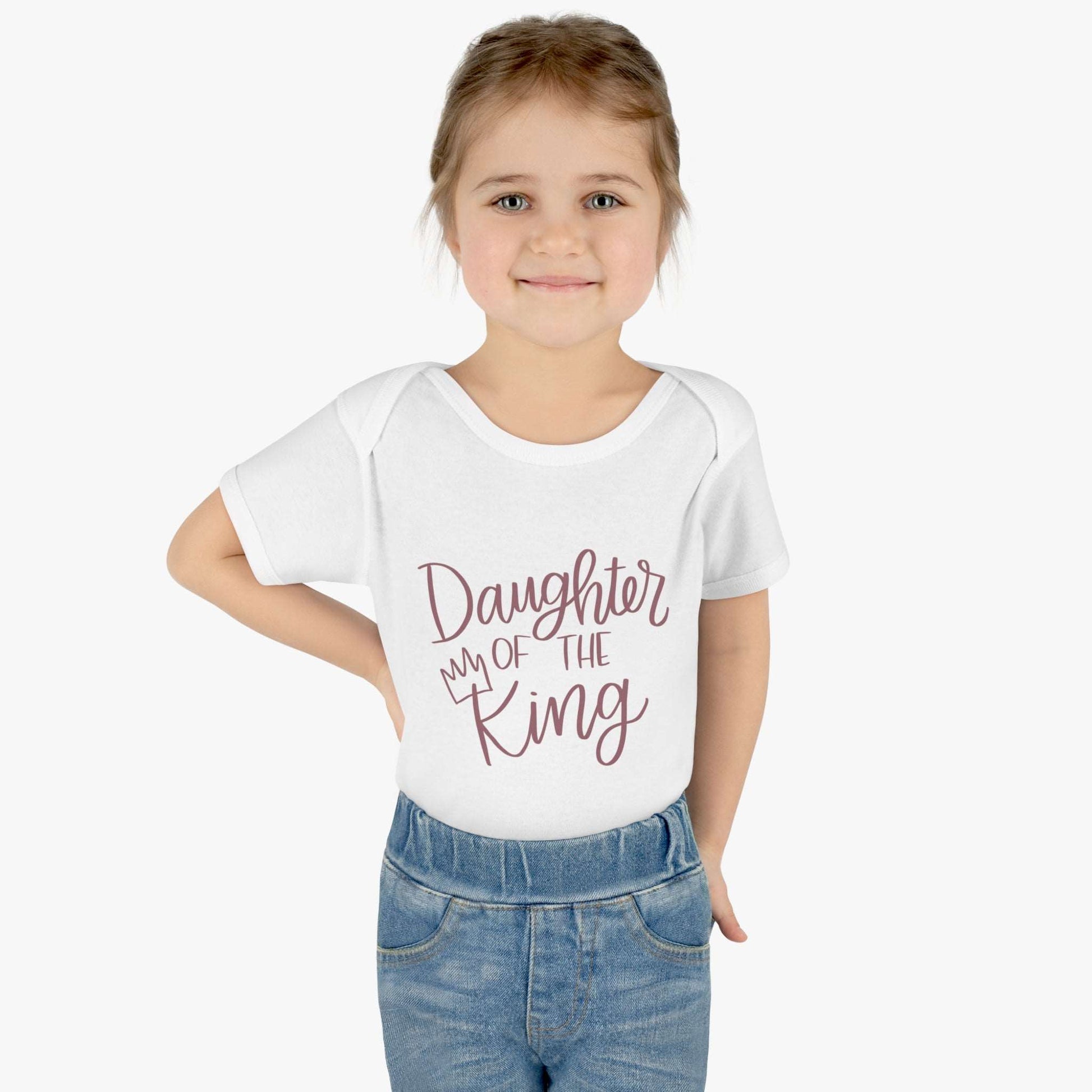 Daughter of the King Infant Body Suit - Friends of the Faith