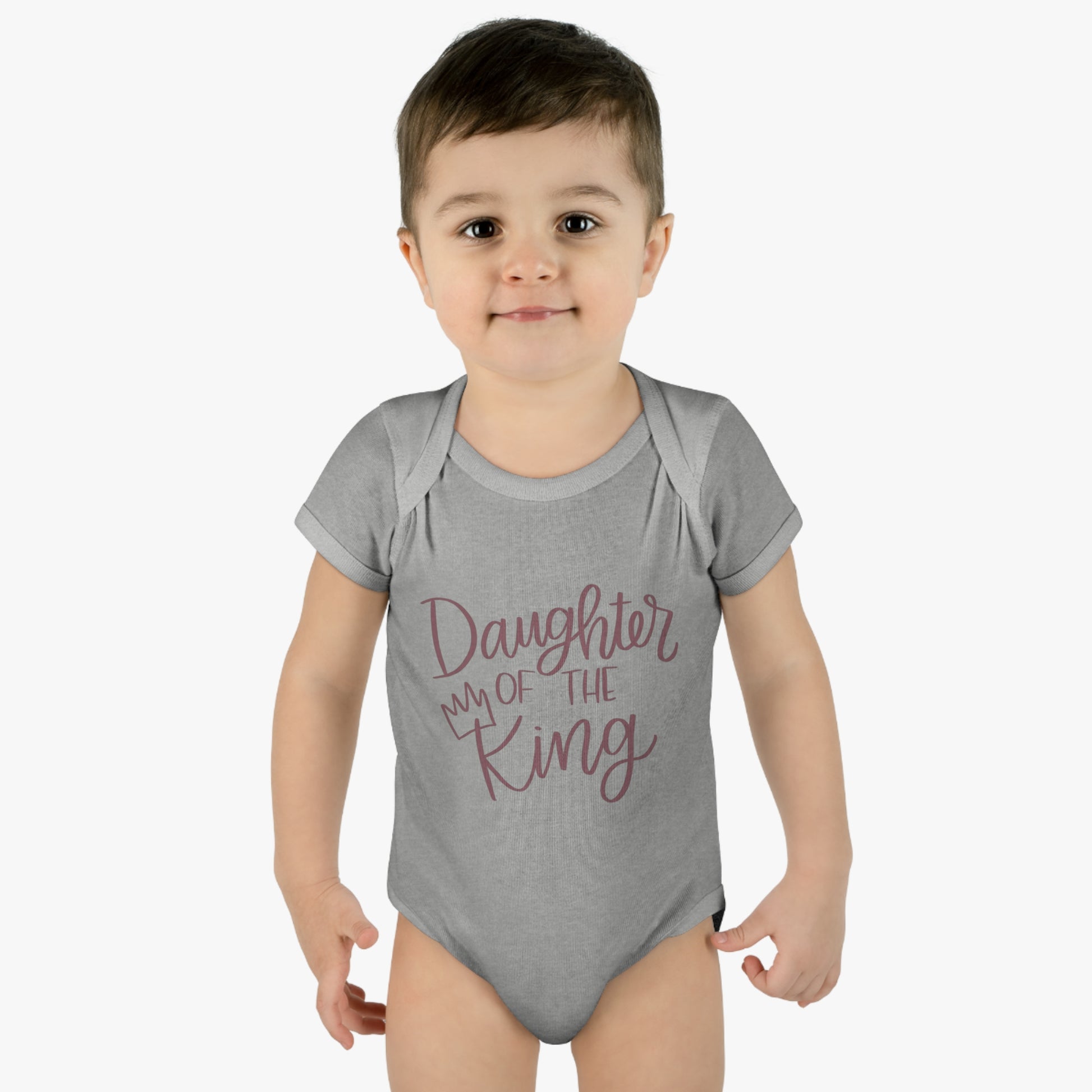 Daughter of the King Infant Body Suit - Friends of the Faith