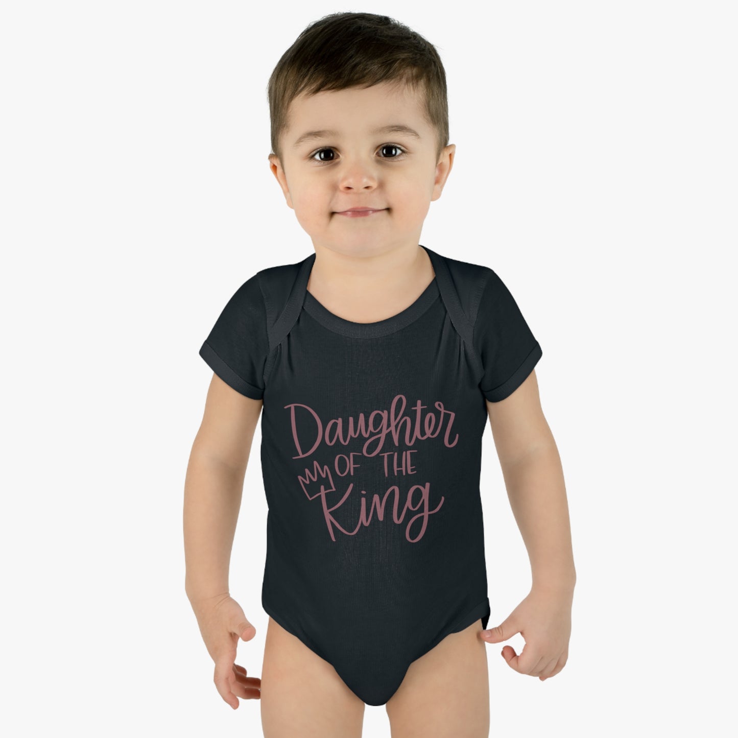 Daughter of the King Infant Body Suit - Friends of the Faith