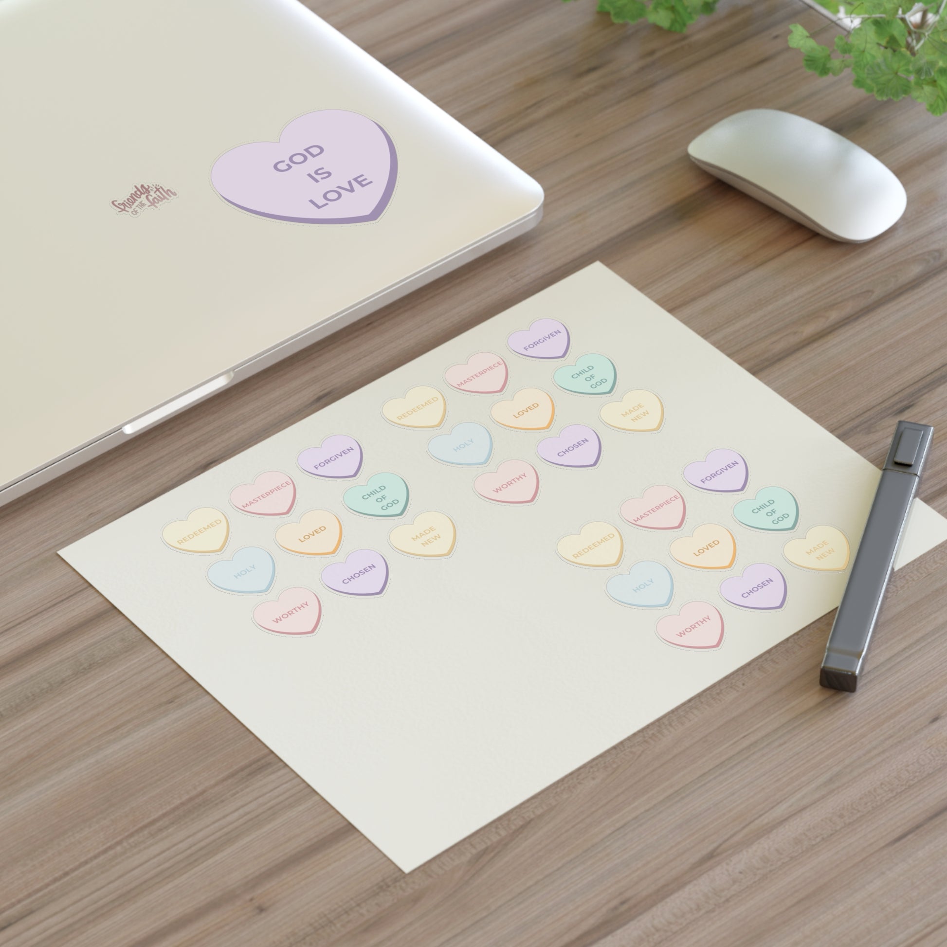 Valentine's Sticker Sheet - Friends of the Faith