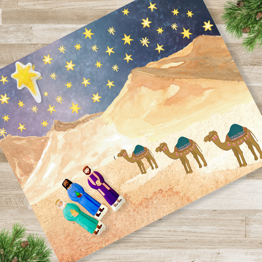 Playable Wisemen's Journey Set - Friends of the Faith