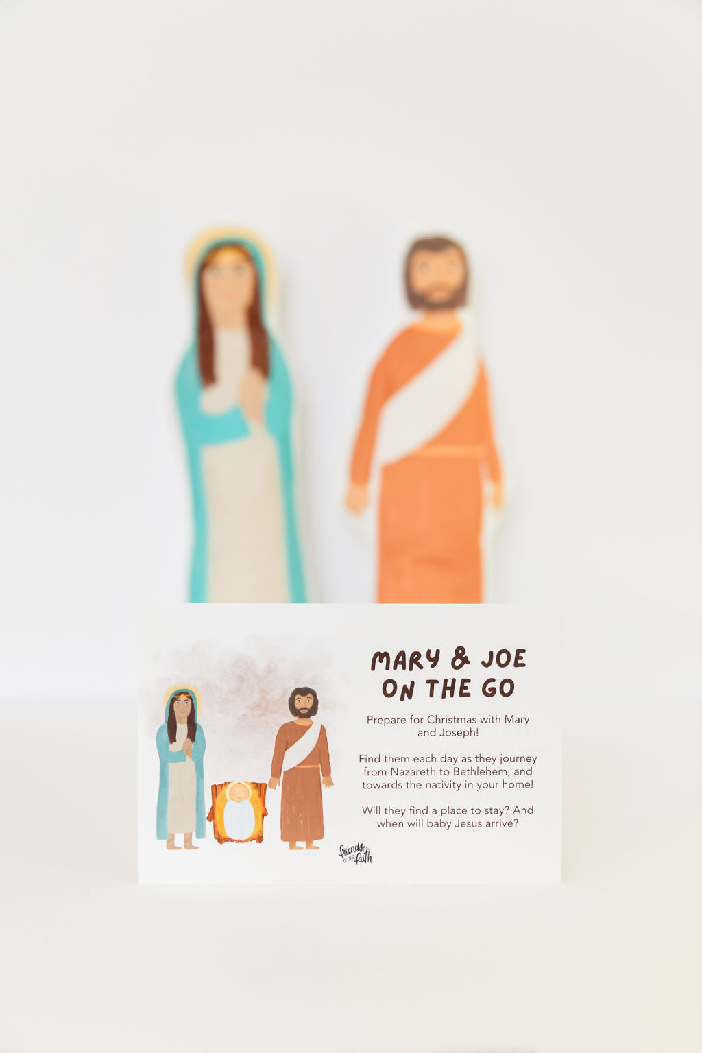 Mary & Joe on the Go: Holy Family Plush Pals - Friends of the Faith