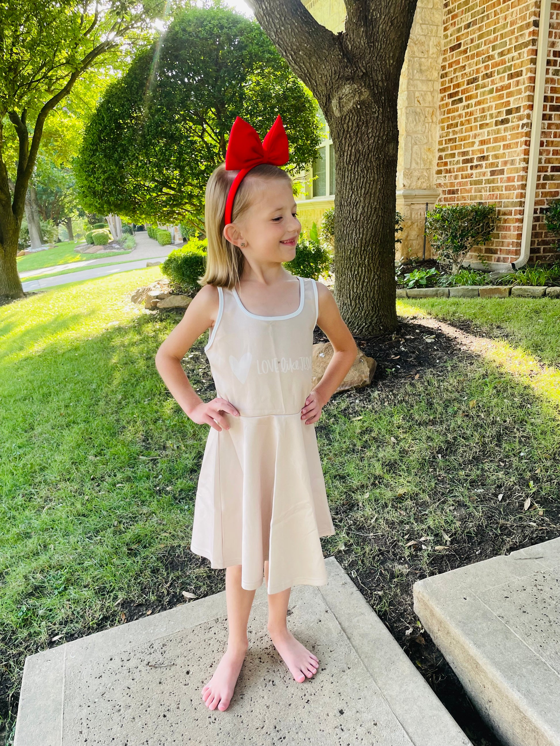 Love Like Jesus Girls' Dress - Friends of the Faith