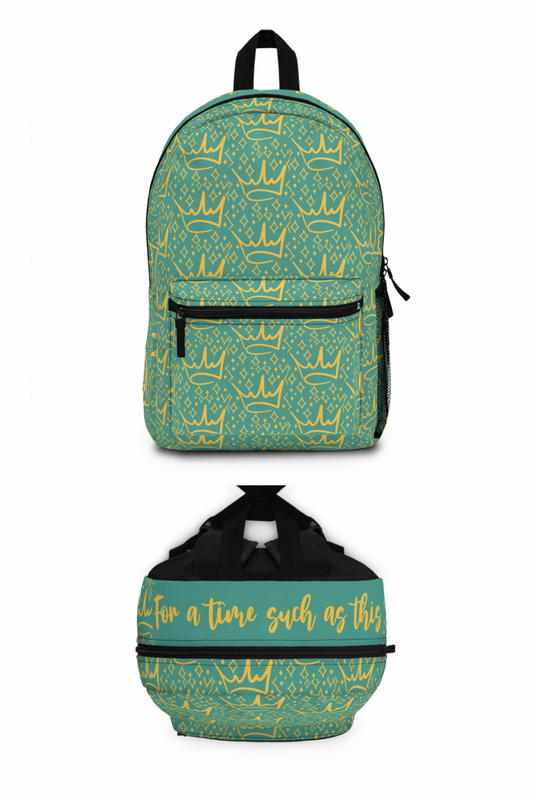 For a Time Such as This Backpack - Friends of the Faith