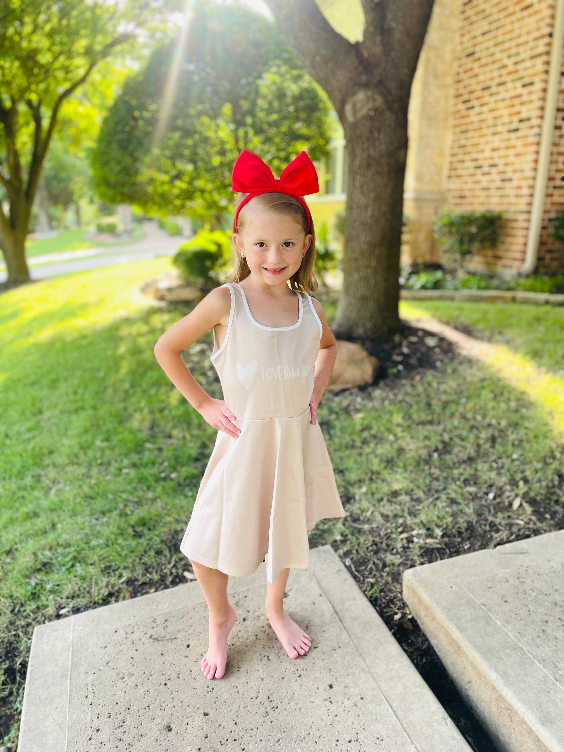 Love Like Jesus Girls' Dress - Friends of the Faith