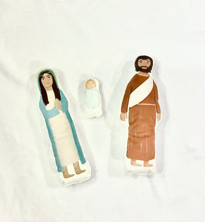 Mary & Joe on the Go: Holy Family Plush Pals - Friends of the Faith