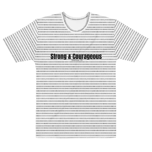 Strong & Courageous Men’s T-shirt - Friends of the Faith