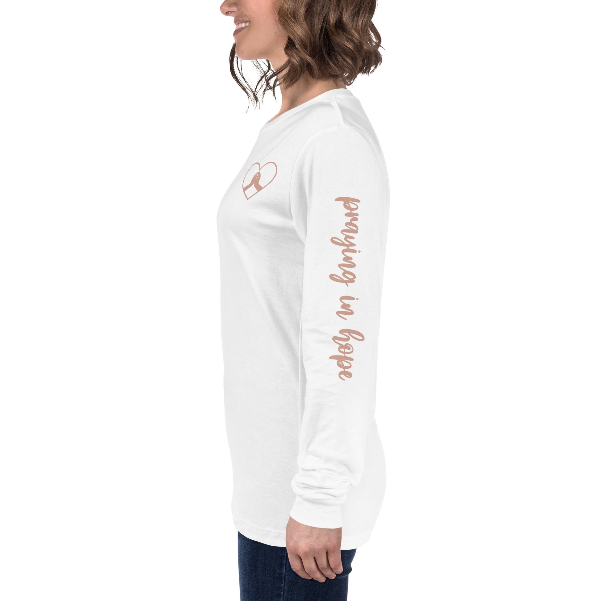 Praying Long Sleeve Tee - Friends of the Faith