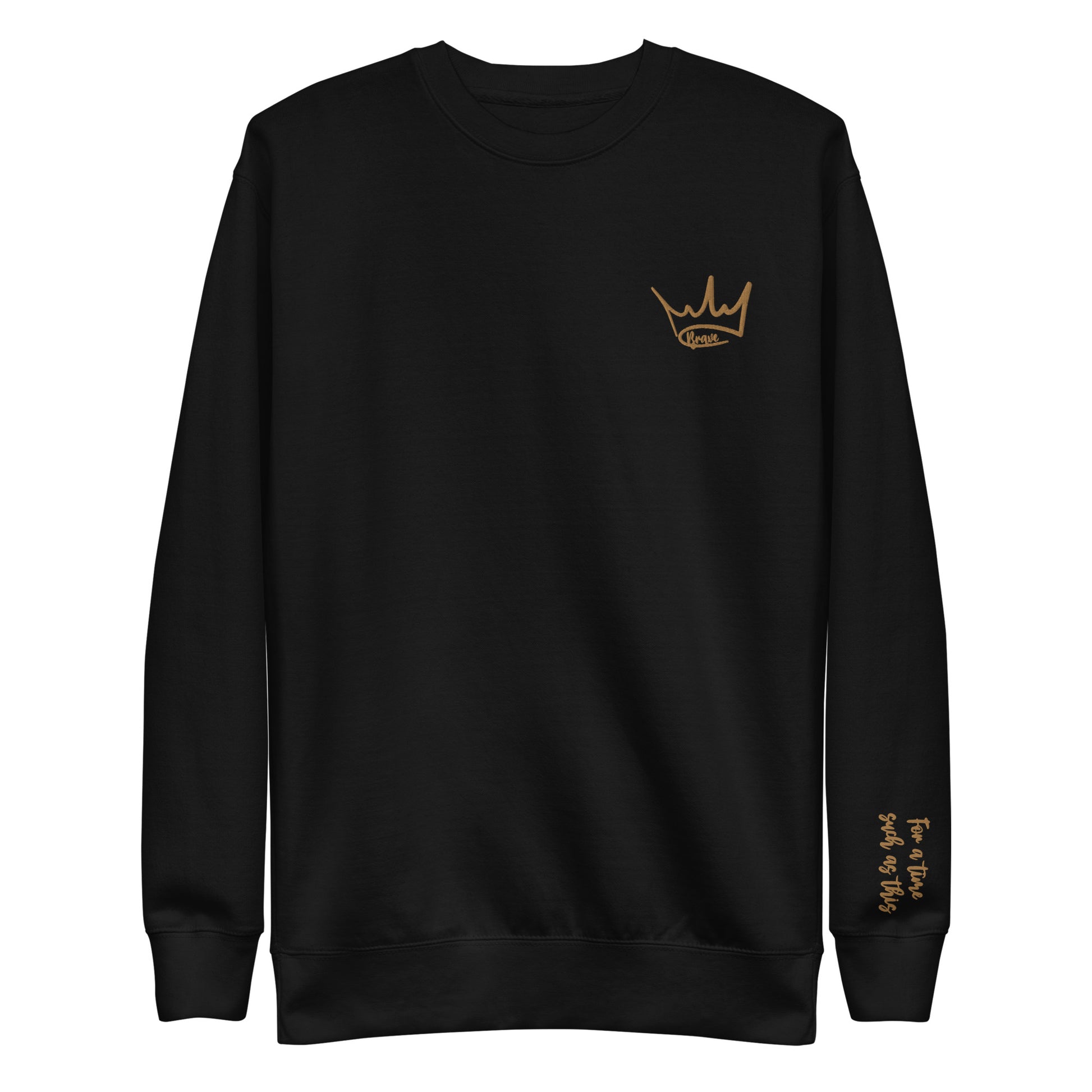 Brave Like Esther Embroidered Sweatshirt - Friends of the Faith