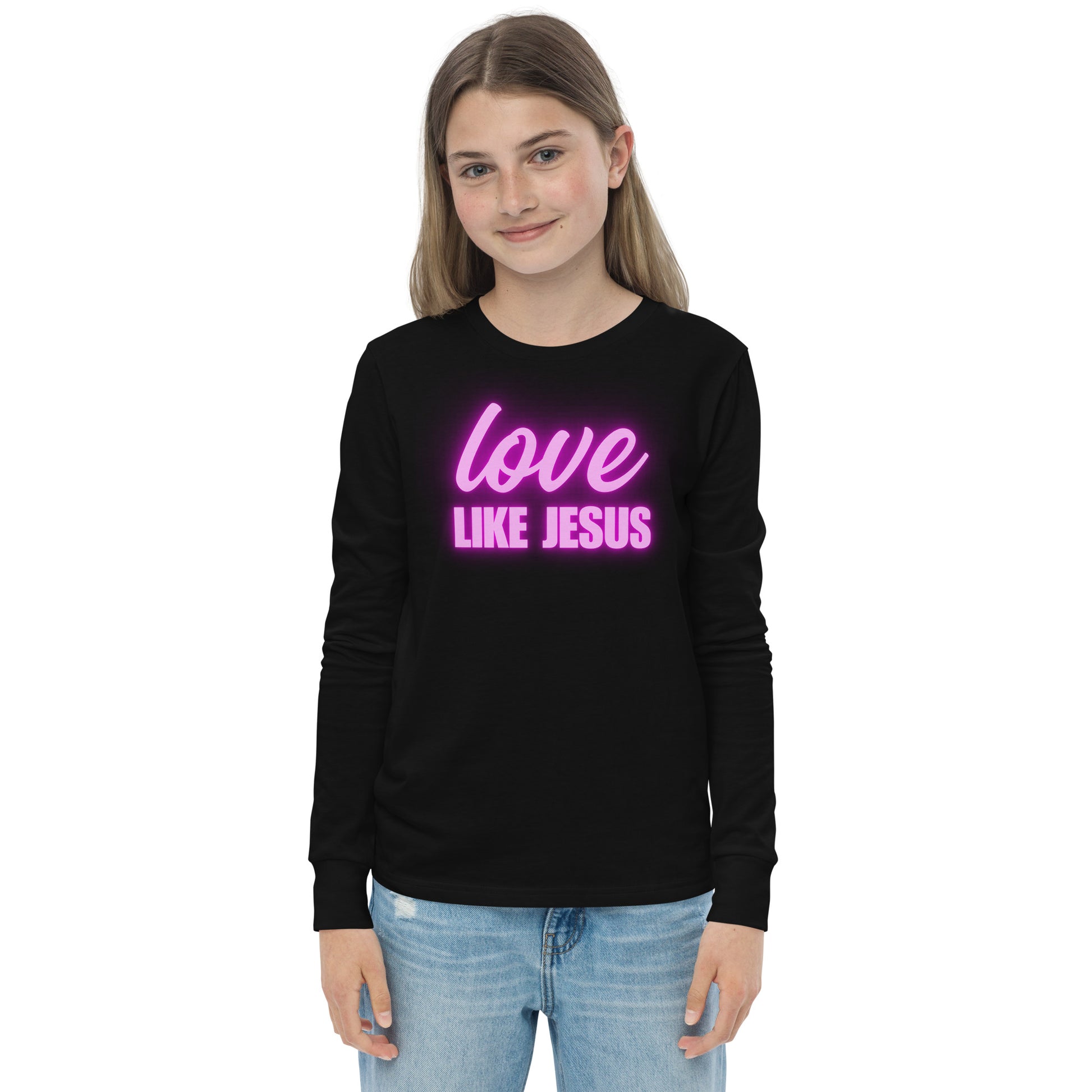 Youth long sleeve tee - Friends of the Faith
