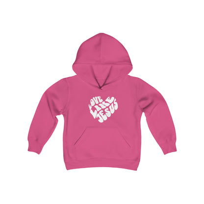 Kid's Love Like Jesus Hoodie Sweatshirt - Friends of the Faith