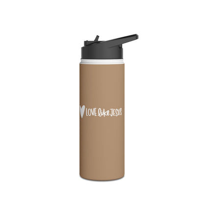 Love Like Jesus Stainless Steel Water Bottle