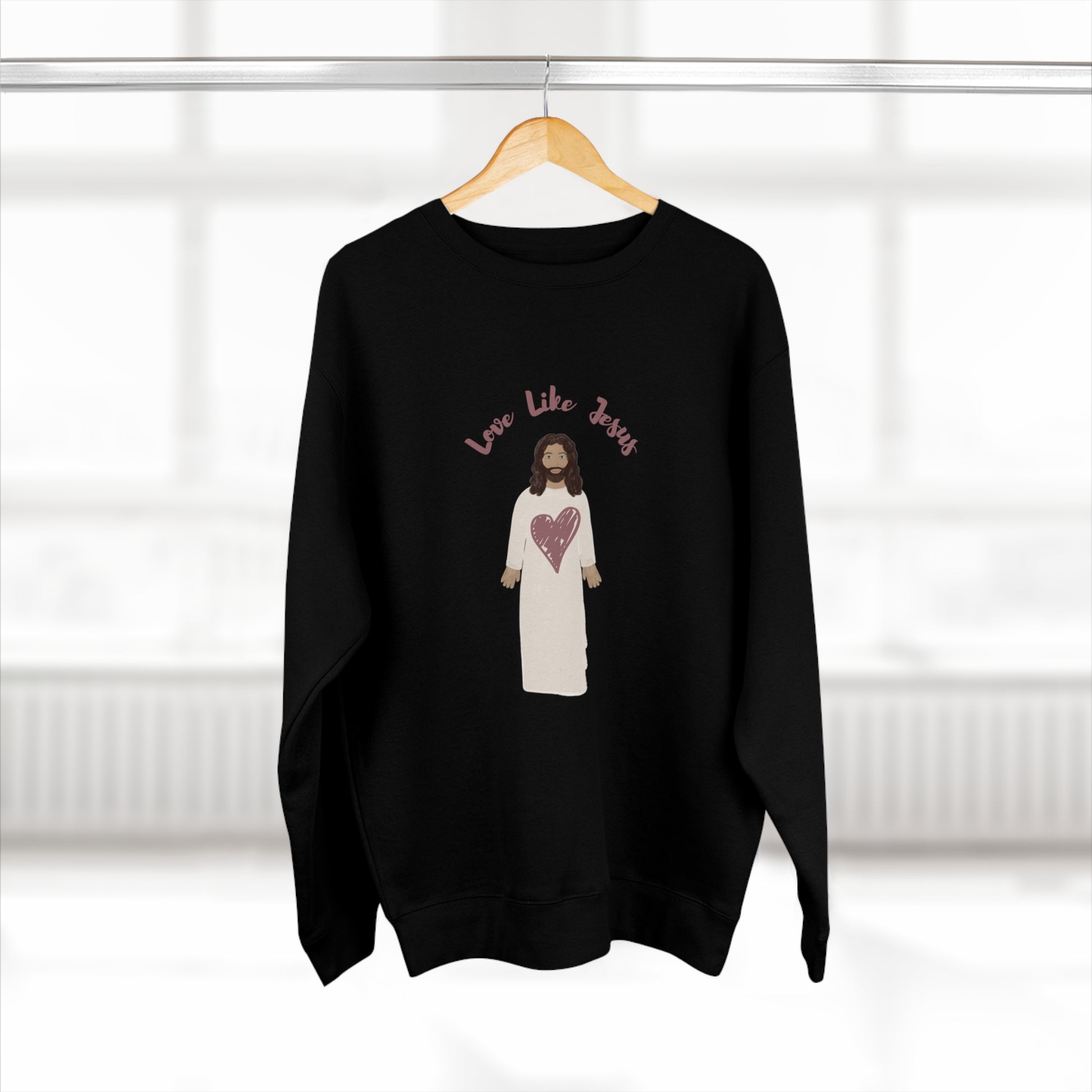 Love Like Jesus Graphic Sweatshirt - Friends of the Faith