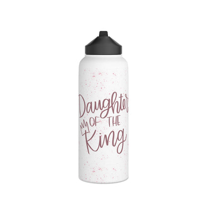 Daughter of the King Stainless Steel Water Bottle - Friends of the Faith