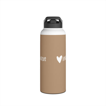 Love Like Jesus Stainless Steel Water Bottle