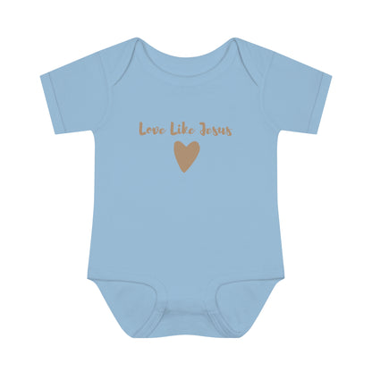 Love Like Jesus Heart Infant Body Suit