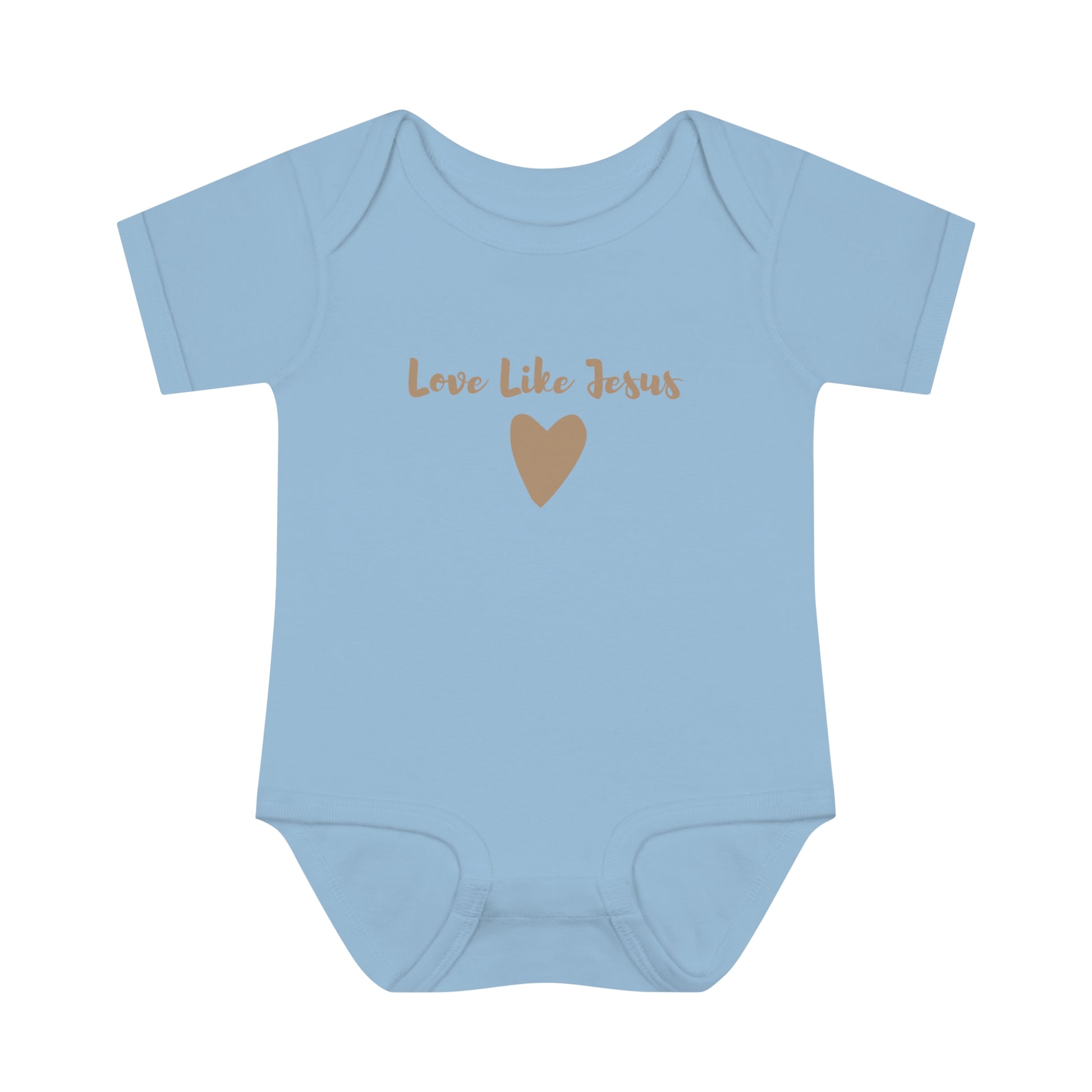 Love Like Jesus Heart Infant Body Suit - Friends of the Faith