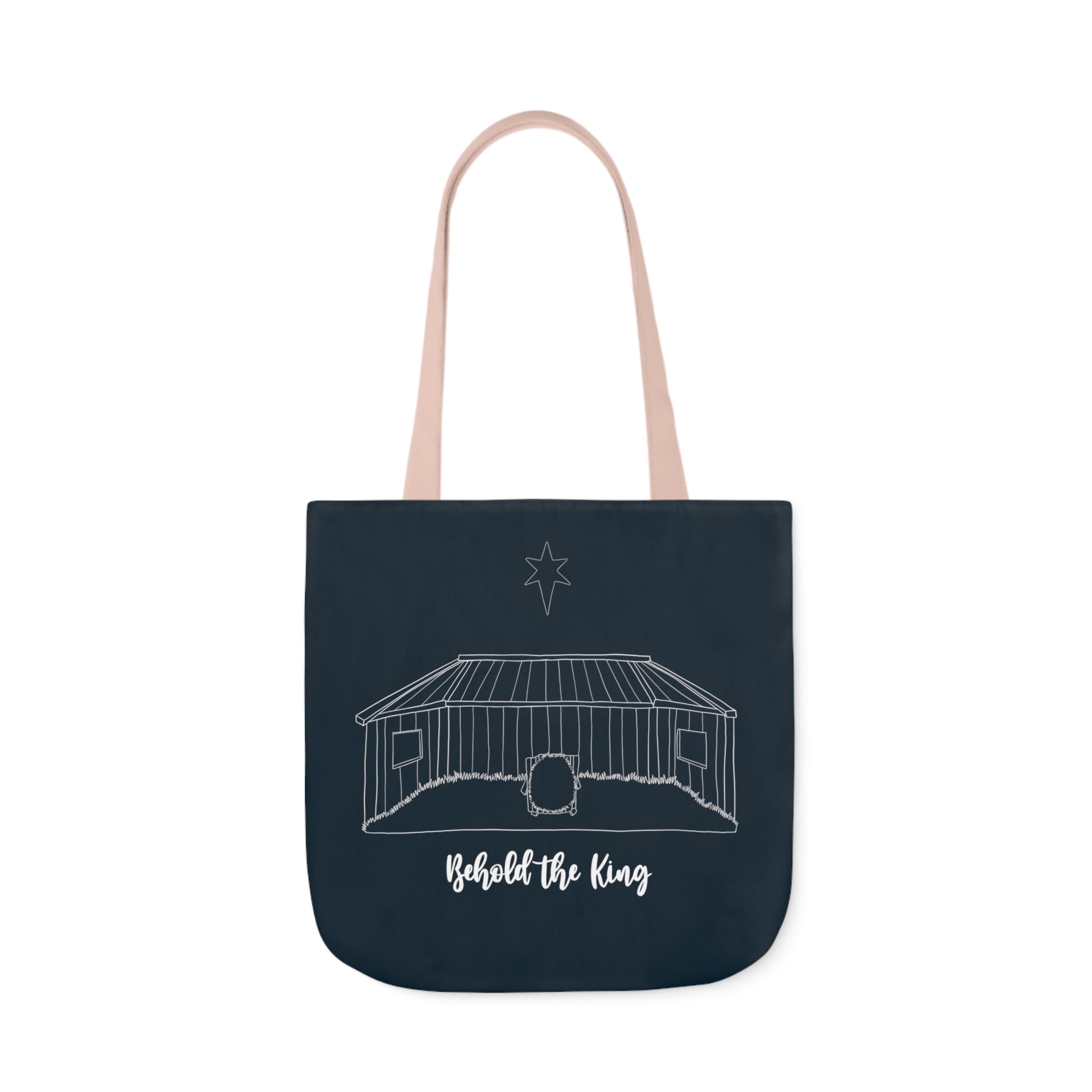 Behold the King Canvas Tote Bag - Friends of the Faith