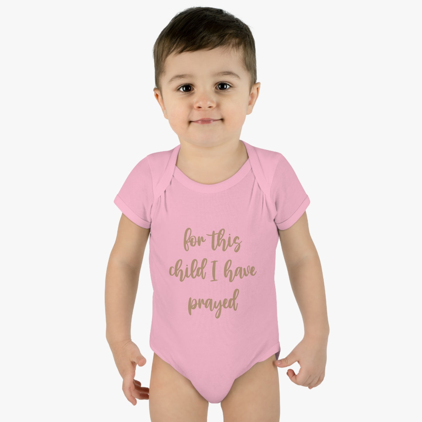 For This Child Infant Body Suit - Friends of the Faith