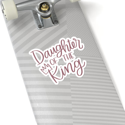 Daughter of the King Sticker - Friends of the Faith