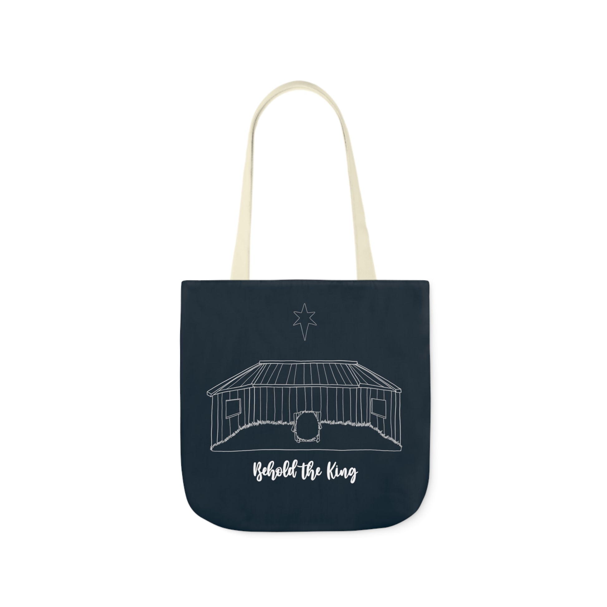 Behold the King Canvas Tote Bag - Friends of the Faith