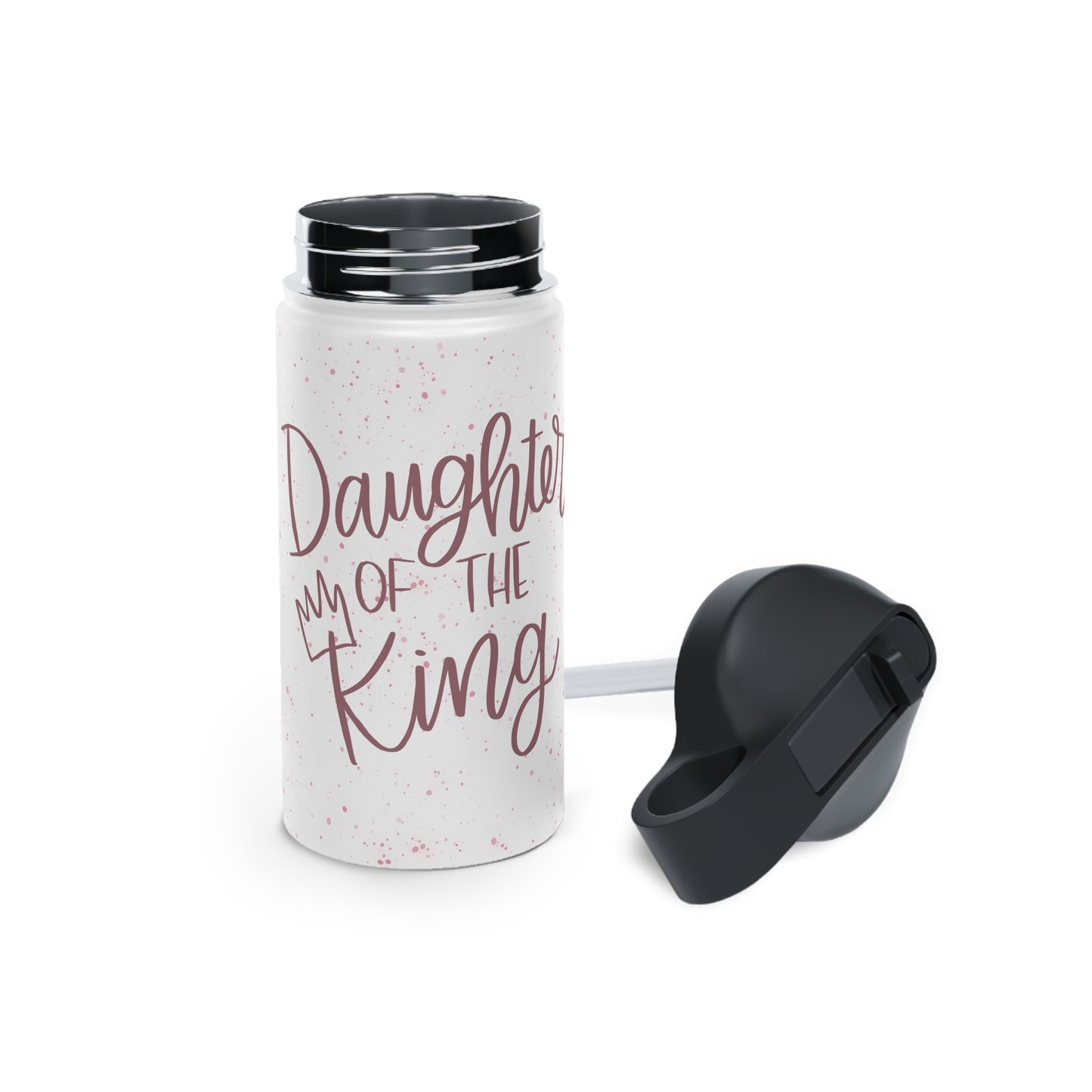 Daughter of the King Stainless Steel Water Bottle - Friends of the Faith
