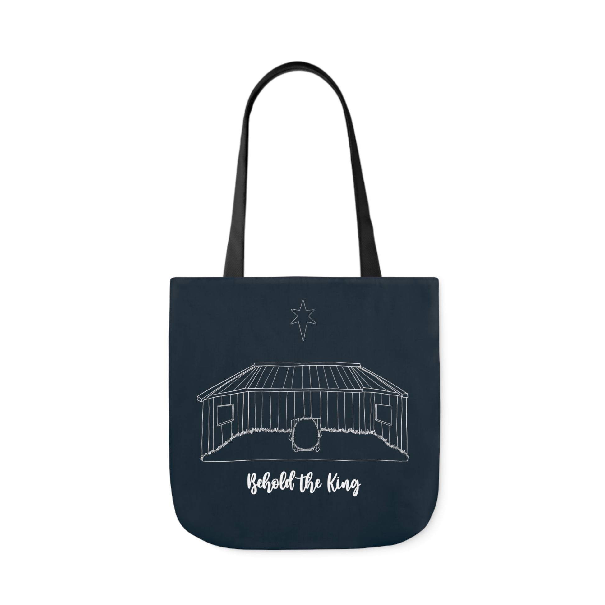 Behold the King Canvas Tote Bag - Friends of the Faith