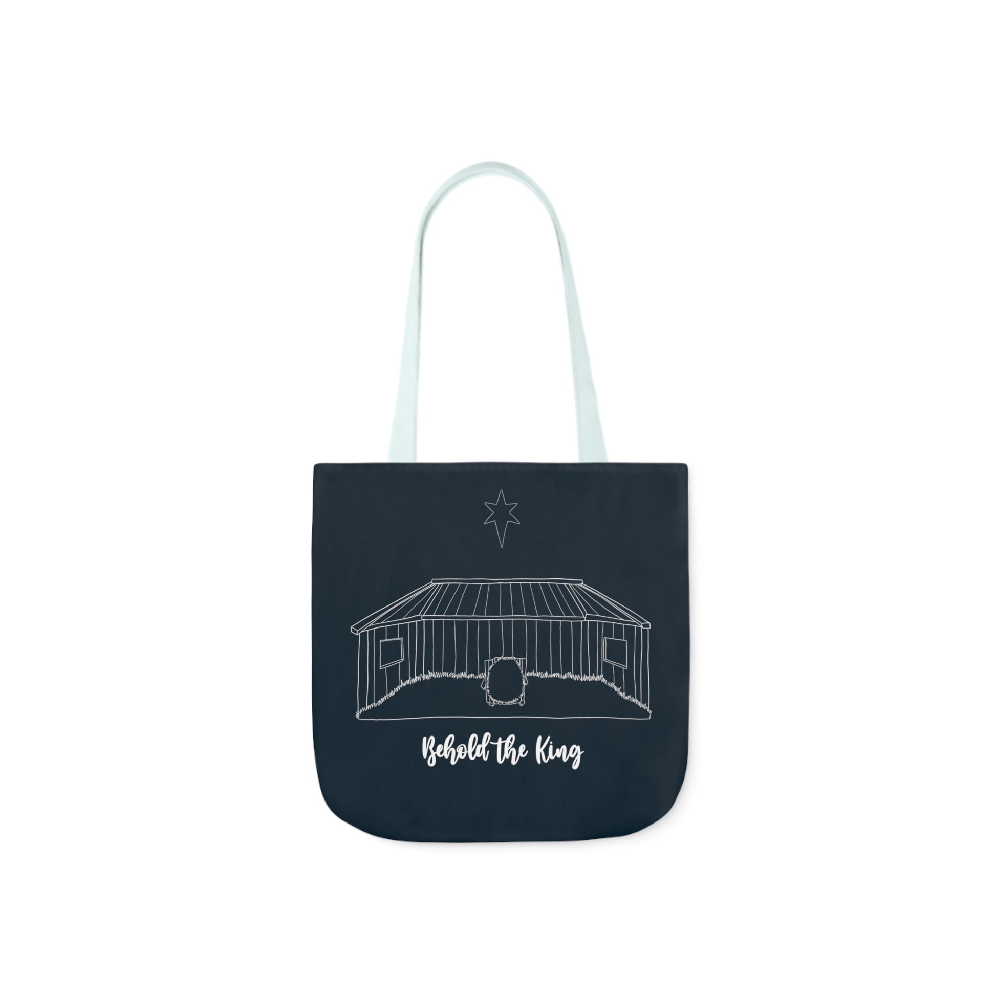 Behold the King Canvas Tote Bag - Friends of the Faith