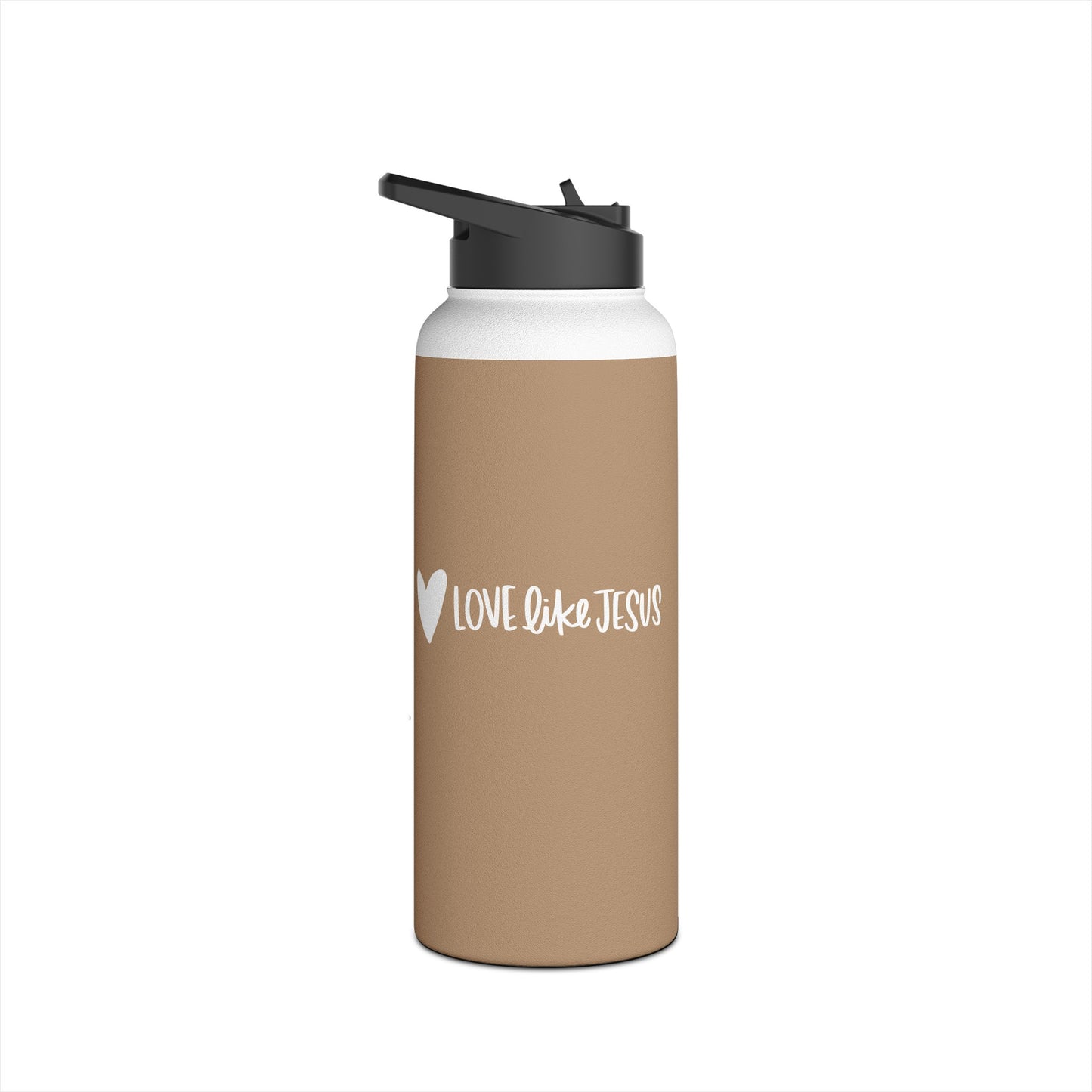 Love Like Jesus Stainless Steel Water Bottle